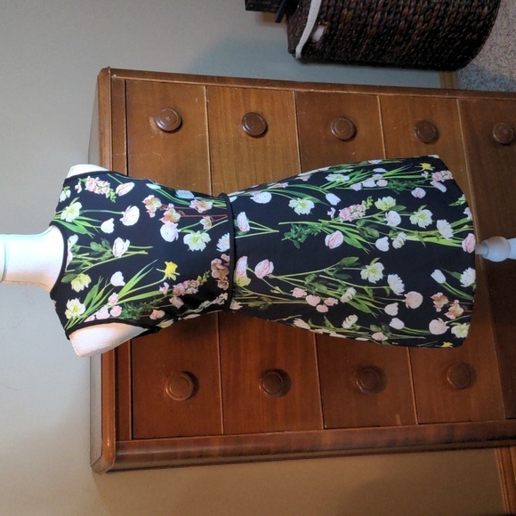 Victoria Beckham for Target Dresses & Skirts - VICTORIA BECKHAM English Floral Sateen Mini Dress SZ XS